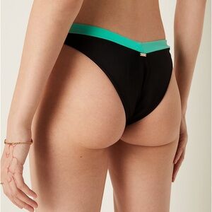 Victoria's Secret Black and Blue Bikini